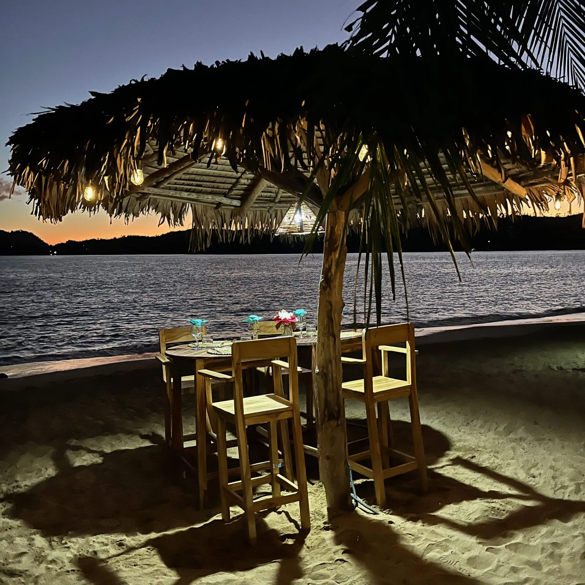 Parasols naturels