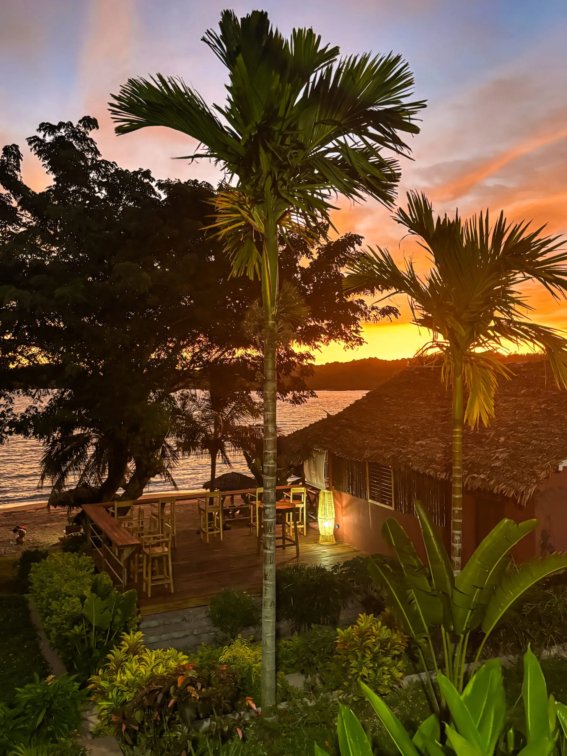 Coucher de soleil - Tsara Beach